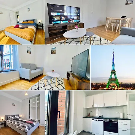 Cozy Appart'3 - Centre Ville & Proche Gare - Cozy Houses Massy  Exterior foto