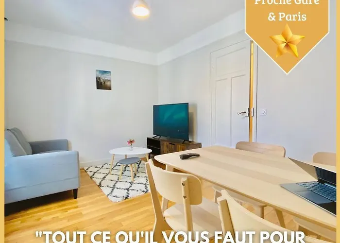 Cozy Appart\'3 - Centre Ville & Proche Gare - Cozy Houses